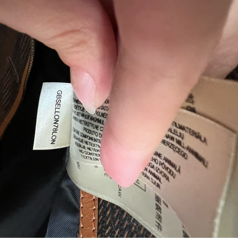 Burberry London plaid trench coat. New w/o tags - Picture 11 of 11